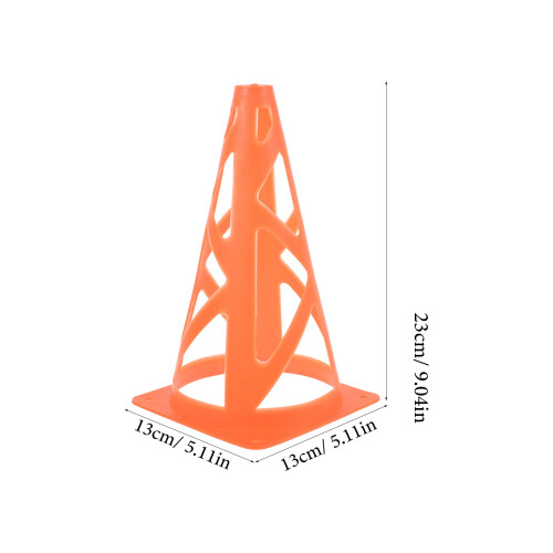 Worgeous Agility Cones For Training Marker Cones Orange 10pack 1