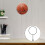 supporti a per 5 palloni basket e calcio con viti incluse 7