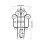 recinzione per balcone cortile 2 pezzi 2