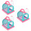 3 set gabbiette insetti con retina per , osservazione 9