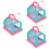 3 set gabbiette insetti con retina per , osservazione 8