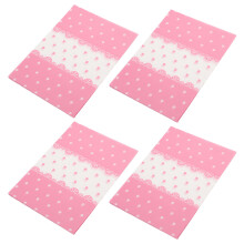 500 szt. papier do pakowania cukru z koronką, celofanowy, DIY