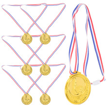 6 szt. dekoracyjne medale, zawieszone, nagrody do sportowych