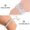 conjunto de de letras acrílico para pulseiras com fio 11