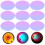 10 . para de , com cores brilhantes 9