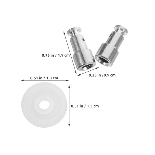 2 conjuntos vedação válvula panelas 19 mm 1