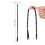 4Pièces Queue De Tressée Longue Synthétique Marron Décor 2
