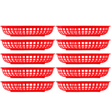 10 unidades cesta para com tabuleiro -objetos