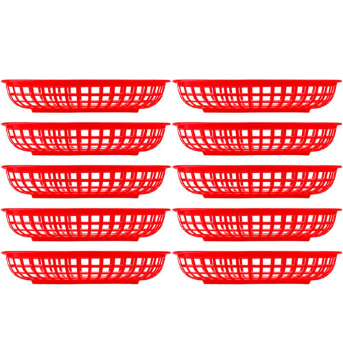 10 unidades cesta para com tabuleiro -objetos
