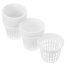 10 unidades de vasos de malha plásticos para plantio hidropônico