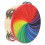 regenbogen tamburin mit doppelreihe schellen handpercussion instrument 10