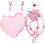 conjunto de infantil com , colar e para 1