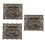 fecho painel vinho 3 un bronze 3