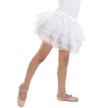 tutu curta com crinolina 35 cm preta e branca