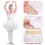 tutu curta com crinolina 35 cm preta e branca 7