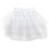 tutu curta com crinolina 35 cm preta e branca 3