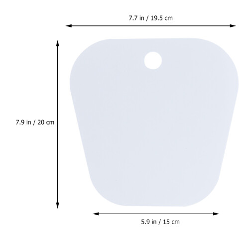 10 unid. espaldeirador 6 polegadas plástico para 1