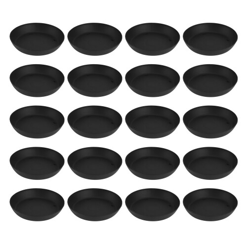 20 unidades drenagem plástico para preto