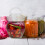 6 unidades fermentação plástico com alças para conservas 7