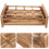 Storage Halter Holz Weinglas Tasse Vielseitig 3