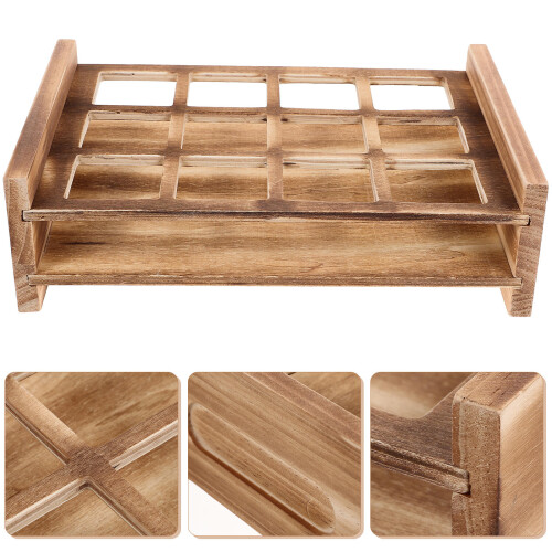 Storage Halter Holz Weinglas Tasse Vielseitig 2