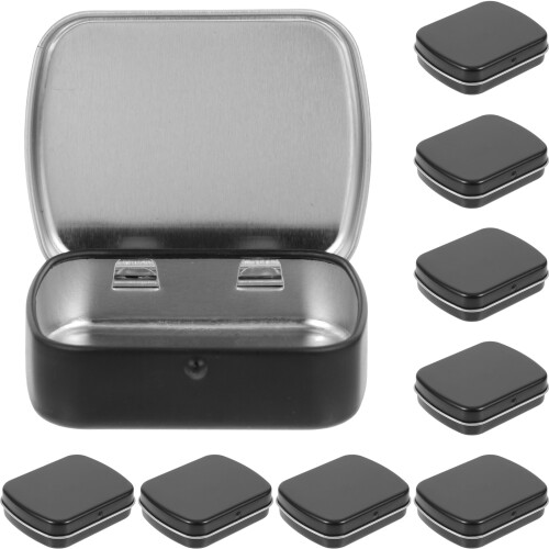 10 probengefäße blech, creme-organizer & süßigkeitenbehälter