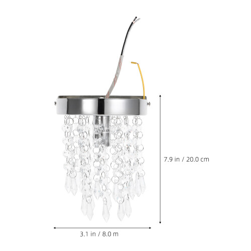 mini -kronleuchter led-deckenleuchte warmweiß für 1