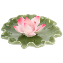 räucherstäbchenhalter keramik blumenform mit aschefänger für zuhause