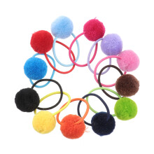 12Stk Farbige Elastische Haargummis Ponytail Halter Für Kinder
