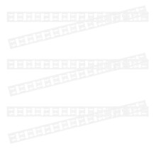 300 Pvc Hängemarken Transparent Selbstklebend Für