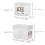 2Stk. Airtight Kunststoff Transparent Mit Deckel 2