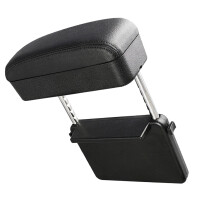 Universal Auto Armlehne Box Mittelkonsole Ellbogenstütze Schwarz