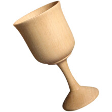 cocktail-goblet aus holz, weingoblet und cocktailbehälter für zu hause
