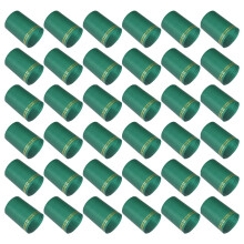 100 33 mm Rotwein-Dichtdeckel Flaschen-Schrumpfverschluss