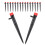 20pcs adjustable 360 degree drip irrigation tubing with stakes 1