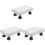 -pack holzseifenschale, holztablett, tellerable mit tragegriff 4