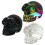 6 Halloween Schädel Kristall Skelett Kopf Accessoire 3