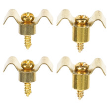 4 Sets String Fixer Einfacher Eisenblock Metall
