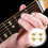 4 Sets String Fixer Einfacher Eisenblock Metall 6