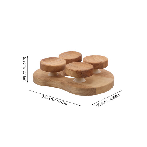 almohada lumbar de madera para sauna y vapor 2