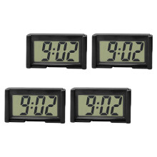 4 Pcs Auto Car Clock Clocks Handy Travel Clocks Desktop Clock