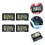 4 Pcs Auto Car Clock Clocks Handy Travel Clocks Desktop Clock 11