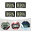 4 Pcs Auto Car Clock Clocks Handy Travel Clocks Desktop Clock 7