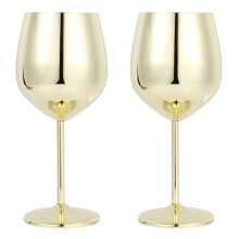 2Stk Wein Mit Stiel Bruchsicher Cocktail Becher