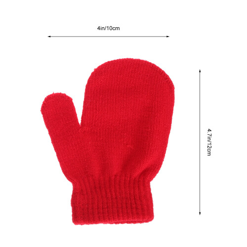 Mittens Für Kleinkinder Warm Bunt 6 Paare 1