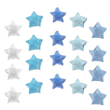 200Stk Diy Origami Papier Stern Glitzer Faltpapier Für Bastelprojekte