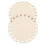 Craft Stricken Häkeln Unterlage Beige Holz 2er Pack 1