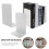 2Stk Einfache Metall Buchstützen Für Desktop Zuhause 9