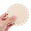 Craft Stricken Häkeln Unterlage Beige Holz 2er Pack 7
