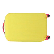 1pack Luggage Covers For 22- Inches Cases In Yellow Color